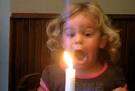 blowing out candle kaylee
