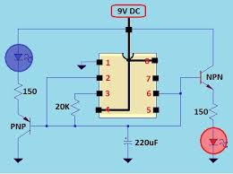 Image result for fade led 555 circuit