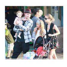 Image result for Maclaren Triumph Joel Madden and Baby Harlow