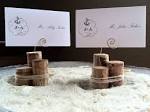Nautical Wood Piling Cork Table Number or by AngelfishWeddings