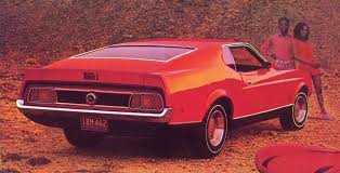 Image result for Bright Red 1972 Mustang