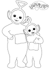 Teletubbies coloring page