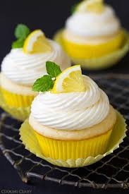 Image result for lemon cupcake