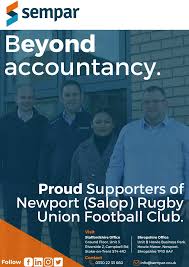 Image result for Newport (Salop) Rugby Union Football Club