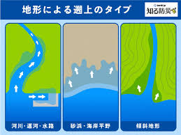 Image result for 高潮 津波 別物