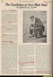 Image result for "The Crucifixion of Jews Must Stop"