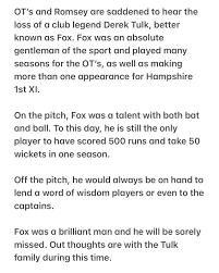 Image result for Old Tauntonians and Romsey Cc