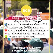 Image result for Ace Tennis Camps