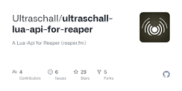 GitHub - Ultraschall/ultraschall-lua-api-for-reaper: A Lua-Api for ...