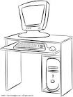 Computer coloring page