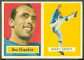 Don Chandler football card - 1957 Topps #23 - Vintage Football ...