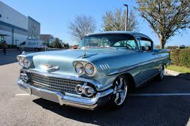 Image result for Silver Blue 1958 Chevrolet