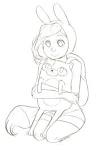 Fionna and Cake Lineart by ~Nani-Mi on deviantART