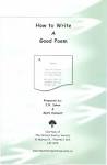 The Ontario Poetry Society - Book Store - Members' Books