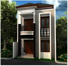 Gambar Desain Rumah Kecil Minimalis 2 Lantai