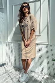 Image result for Модное платье футболка