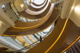 Image result for spiral escalator