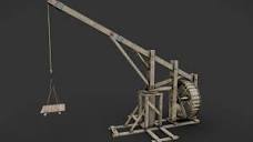 Medieval Crane - Download Free 3D model by chuckcg (@chuckcg ...