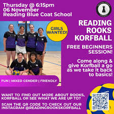 Image result for Reading Rooks Korfball Club