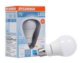 SYLVANIA A19 LED Light Bulb, 12W, 75W Equivalent, Dimmable, 1100 ...