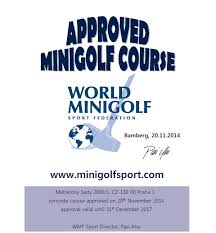 Image result for World Minigolf Sport Federation