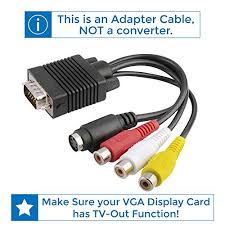 Image result for vga to tv connector