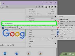 Image result for Show my windows and tabs from last time