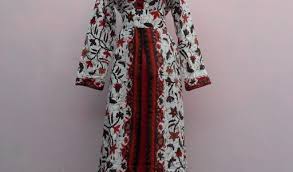 gamis-batik-muslim-modern-GB031 | Toko Baju Batik Online � Belanja ...