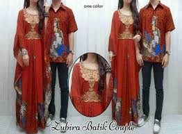 Jual baju couple pasangan cewe cowo / baju lebaran gamis - Febi ...