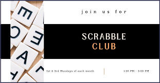Image result for SJWS Scrabble Club*