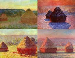 Image result for Monet haystacks