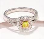 Vault Discoveries Brazilian Lime & Pink Diamond Ring, 14k - QVC.com