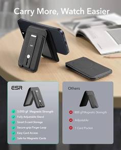 Magsafe Phone Grip Wallet Stand with Card Holder -ESR
