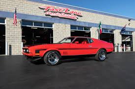 Image result for Bright Red 1972 Mustang
