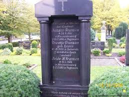 Grab von Johann Franzen (26.03.1861-23.02.1935), Friedhof Remels