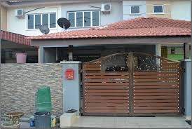 Pagar Rumah Minimalis Desain Tembok Dengan Kayu 2015 » Model ...