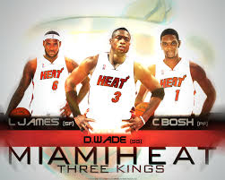 Miami Heat 3 Kings Wallpaper
