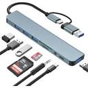 GoolRC Multi-Function USB 3.0 Hub eSATA Port Internal Reader PC ...