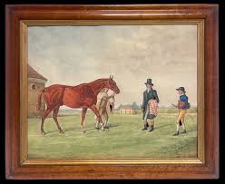 Image result for Art Prints of Horses and Jockeys from 1700's to 1900's