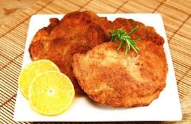 Image result for schnitzel mit pommes