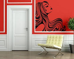 Hot Sexy Girl Beauty Hair Spa Salon Mural Wall Art Decor Vinyl ...