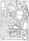 Wallace and Gromit coloring page