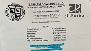 Image result for Barham Bowls Club