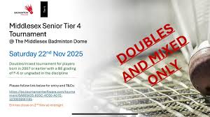 Image result for Middlesex Badminton Club