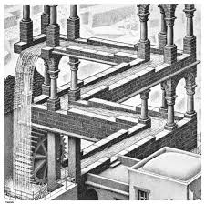 Image result for escher waterfall