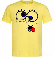 Image result for Майка с изображением спанч боба