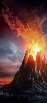 Image result for wallpaper volcano