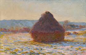 Image result for Monet haystacks