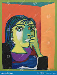 Image result for Pablo Picasso, Portrait of Dora Maar