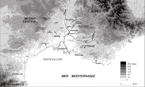 Image result for carte du midi mediterraneen